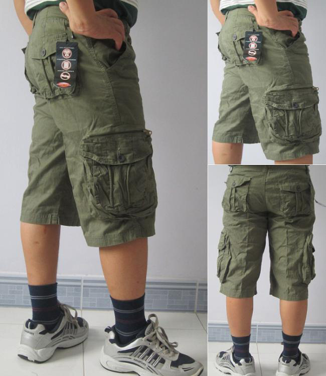 Quần Short Kaki Túi Hộp
